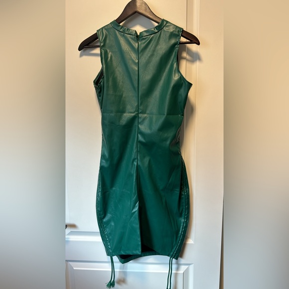 New Faux Leather Dress - Picture 2 of 3